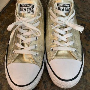 Converse Chuck Taylor All Star Metallic Gold Wm 9